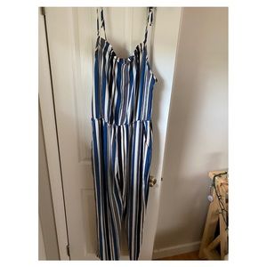 Striped Jumpsuit